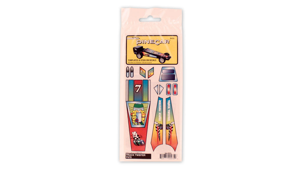 PineCar 475 Track Twister Template