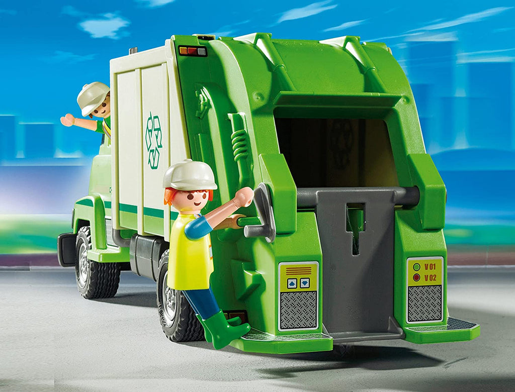 Playmobil 05679 Green Recycling Truck