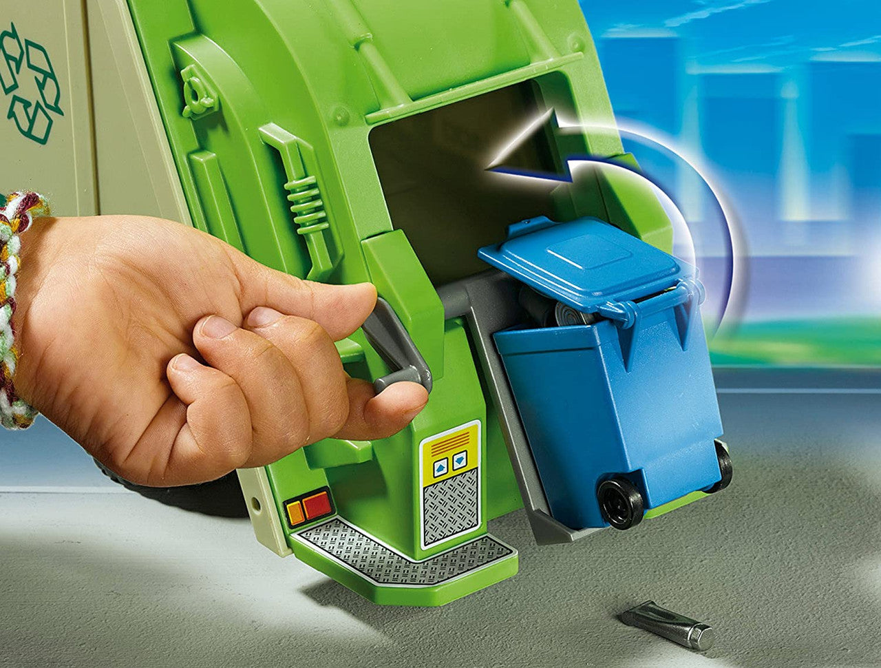 Playmobil 05679 Green Recycling Truck