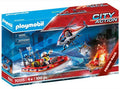 Playmobil 70335 Fire Rescue Mission 100 Piece Playset