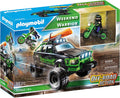 Playmobil 70460 4x4, Motorbike & Kayak W/Fig. Set