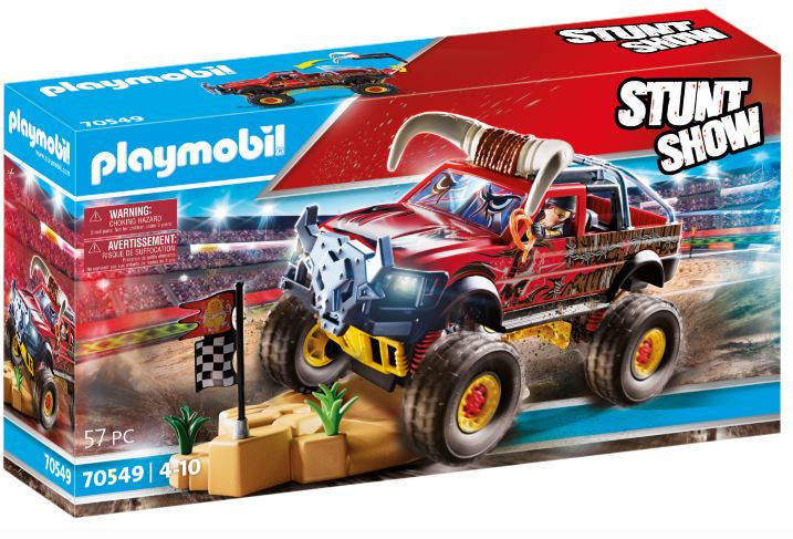 Playmobil 70549 Bull Monster Truck 57 Piece Playset