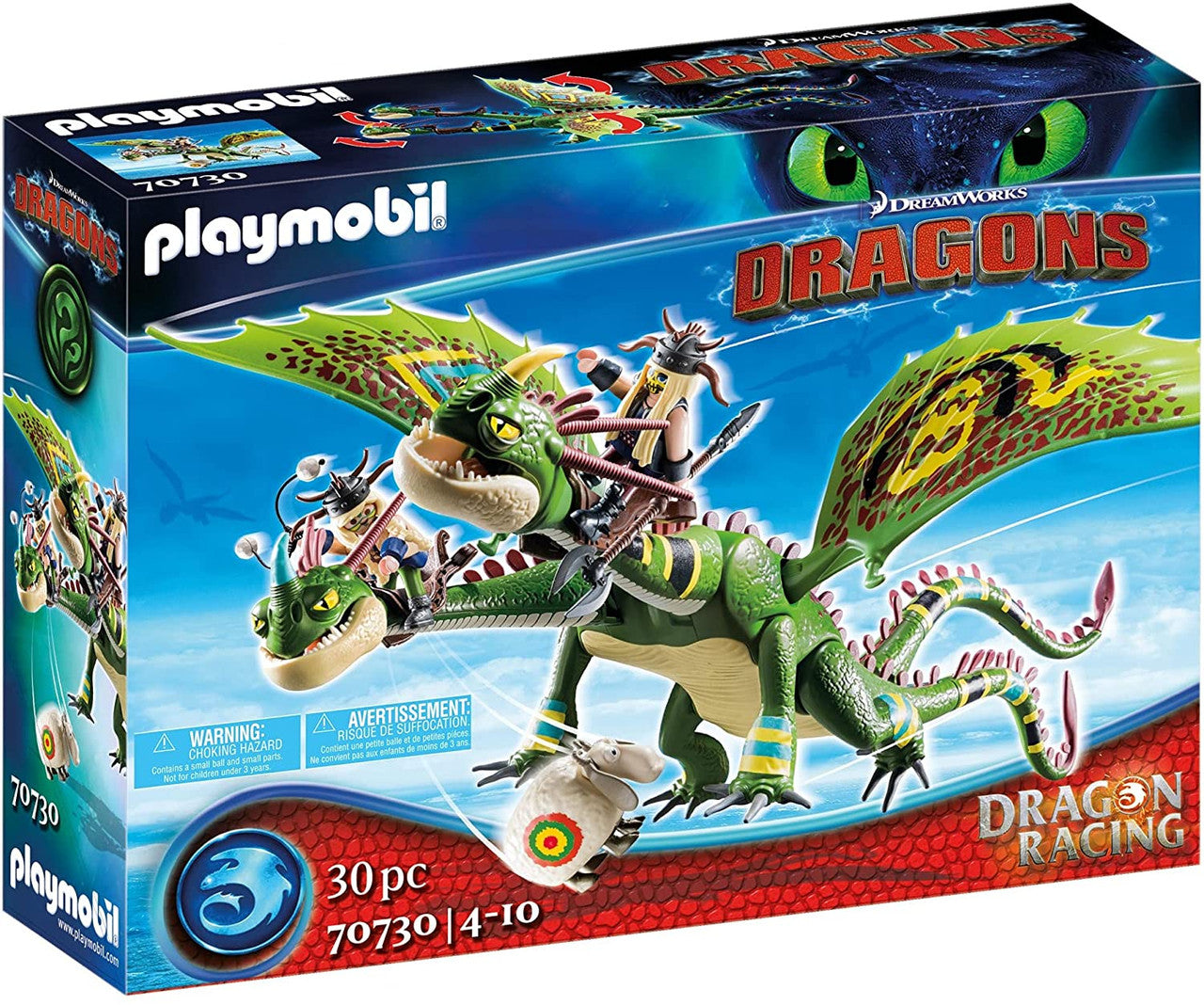 Playmobil 70730 Dragon Racing: Ruffnut and Tuffnut