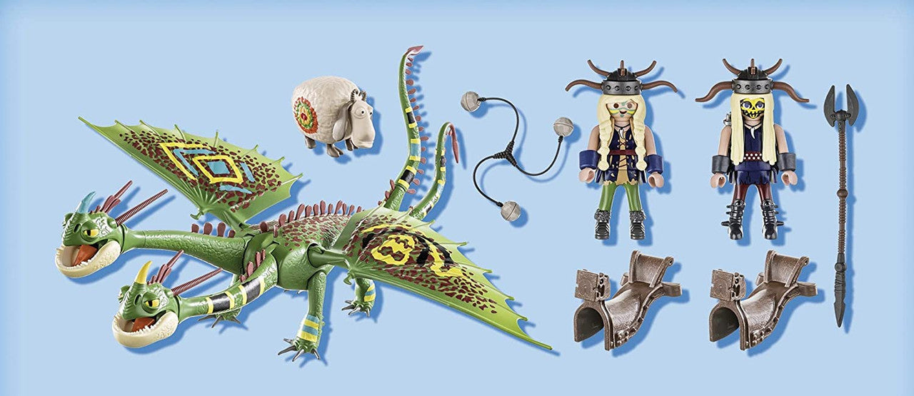 Playmobil 70730 Dragon Racing: Ruffnut and Tuffnut