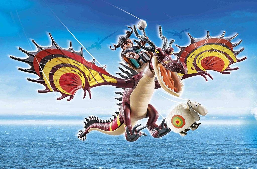Playmobil 70731 Dragon Racing: Snotlout and Hookfang