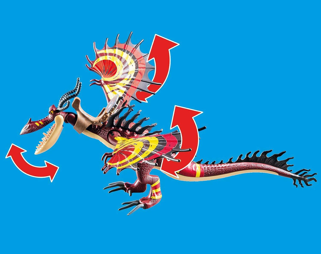 Playmobil 70731 Dragon Racing: Snotlout and Hookfang