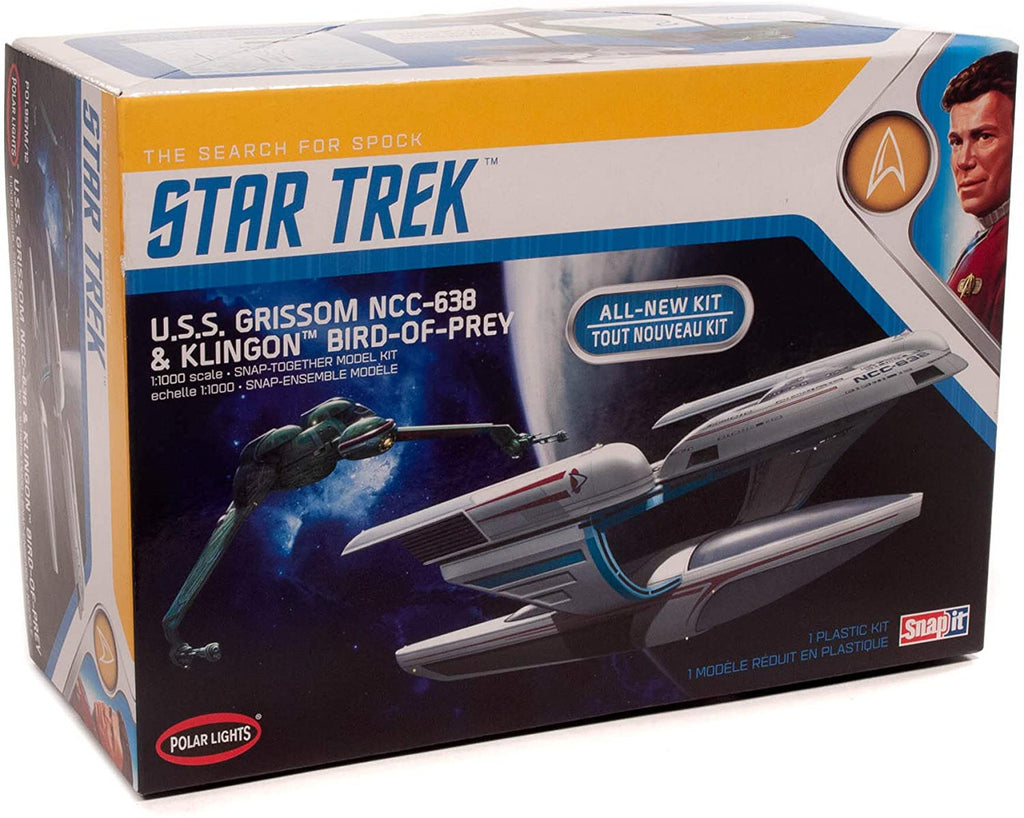 Polar Lights  957 Star Trek U.S.S. Grissom / Klingon BoP