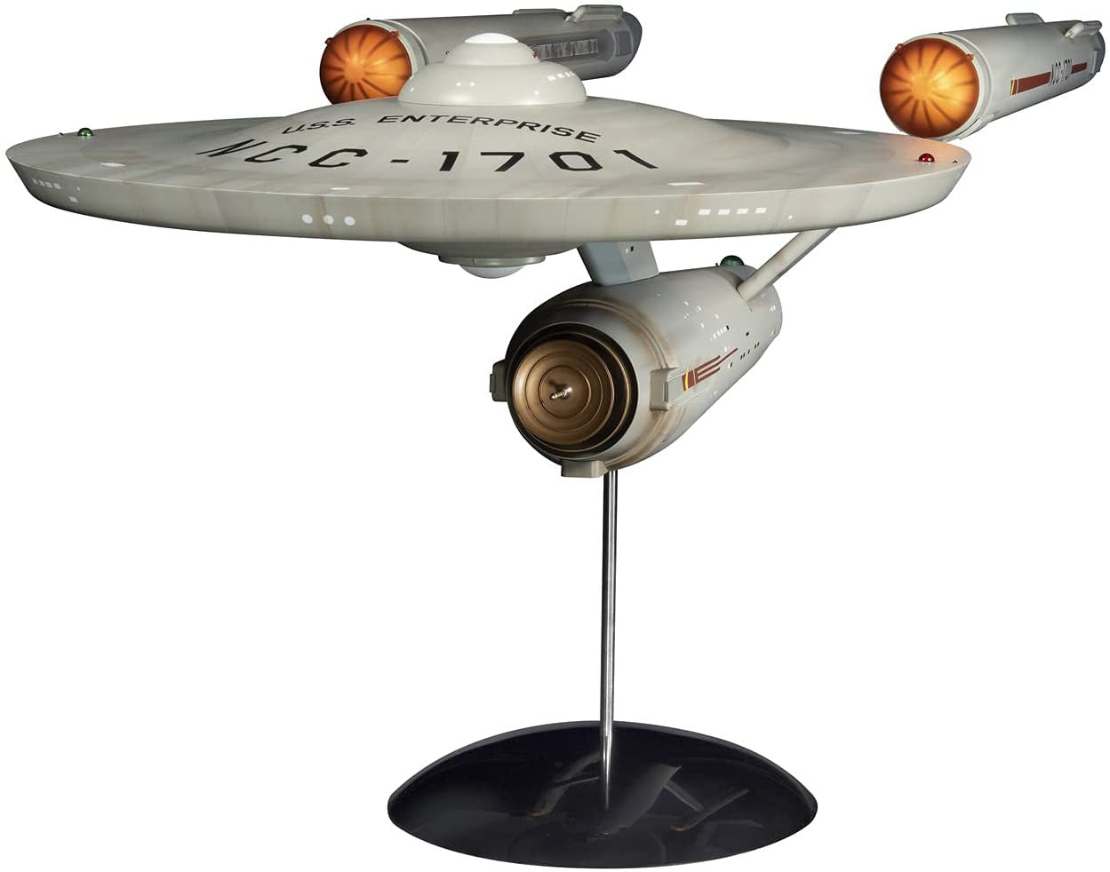 Polar Lights 978 Star Trek 1:350 Scale TOS U.S.S. Enterprise Prebuilt Display Movie Set Prop