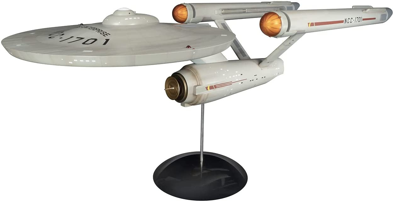 Polar Lights 978 Star Trek 1:350 Scale TOS U.S.S. Enterprise Prebuilt Display Movie Set Prop