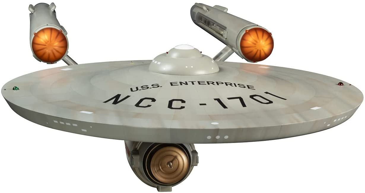 Polar Lights 978 Star Trek 1:350 Scale TOS U.S.S. Enterprise Prebuilt Display Movie Set Prop