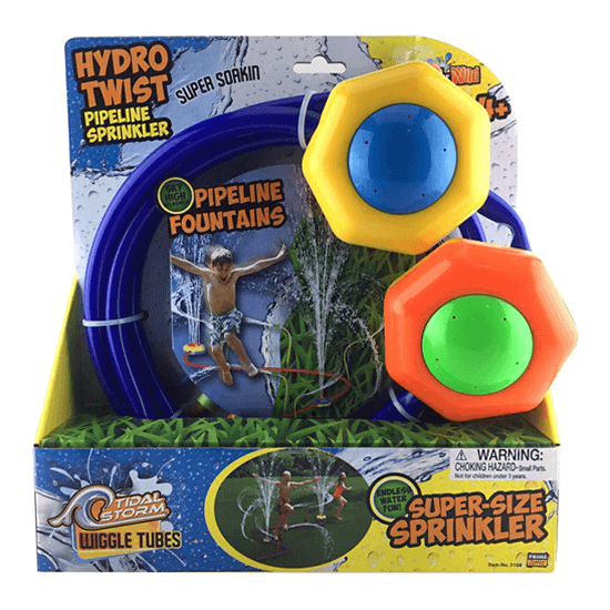 Prime Time Toys 31080 Hydro Twist Pipeline Sprinkler