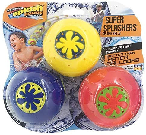 Prime Time Toys 80046 Super Splasher 3-Pack Water Balls
