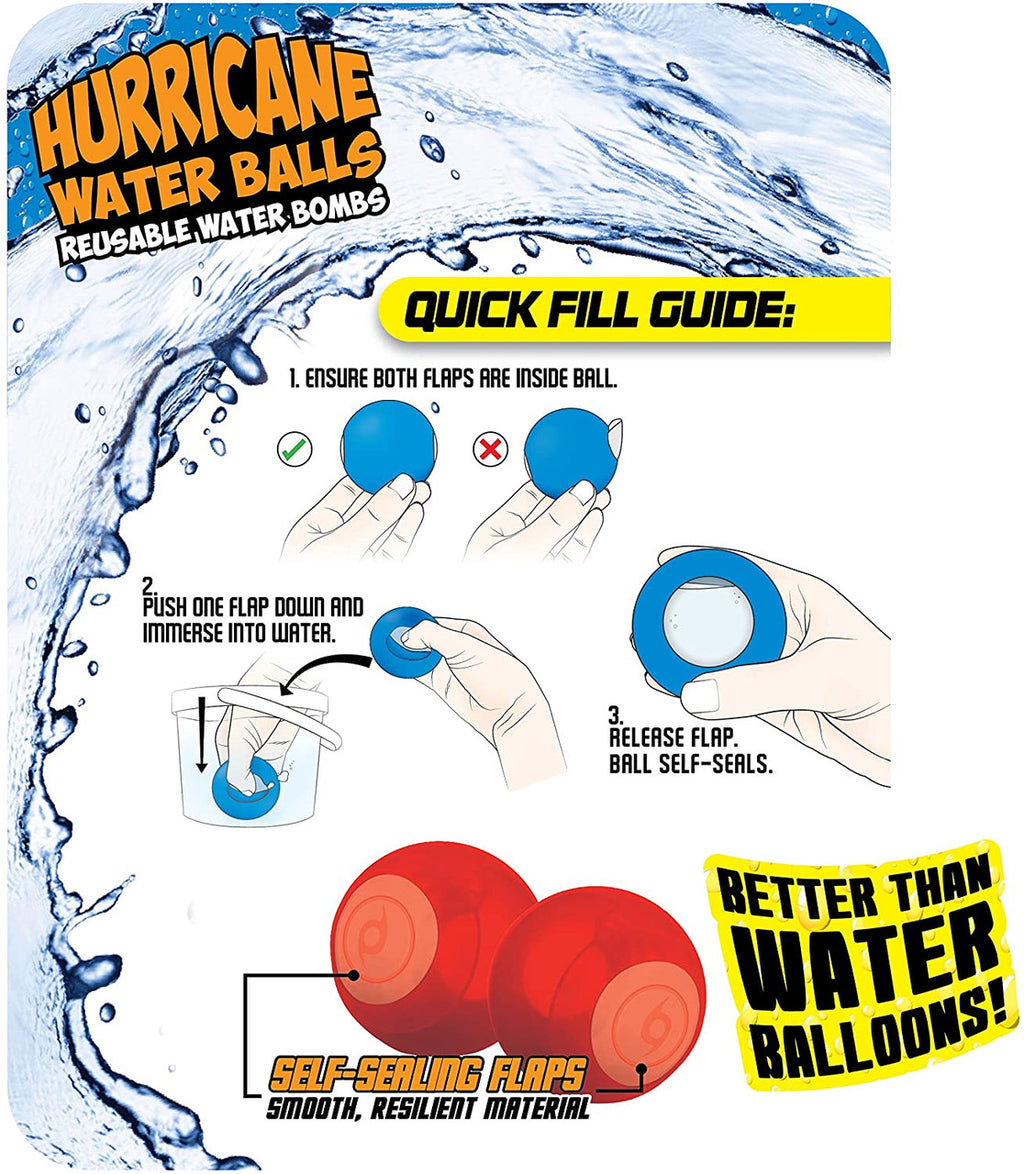 Prime Time Toys 83511 Hurricane Reuseable Water Balls 3-Pack