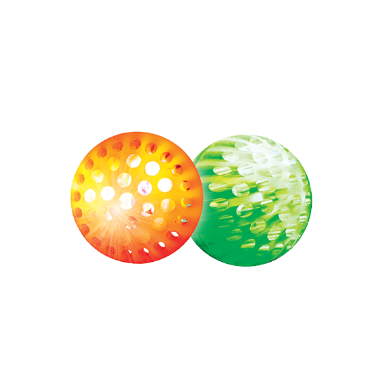 Prime Time Toys 84170 Lightwave Bouncers Luminator Skim Ball 2-Pack