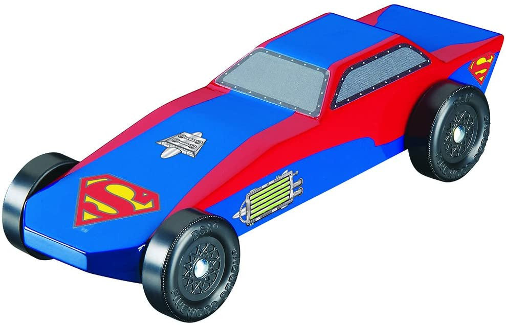 Revell 659404 BSA PWD Pinewood Derby Superman Racer Kit