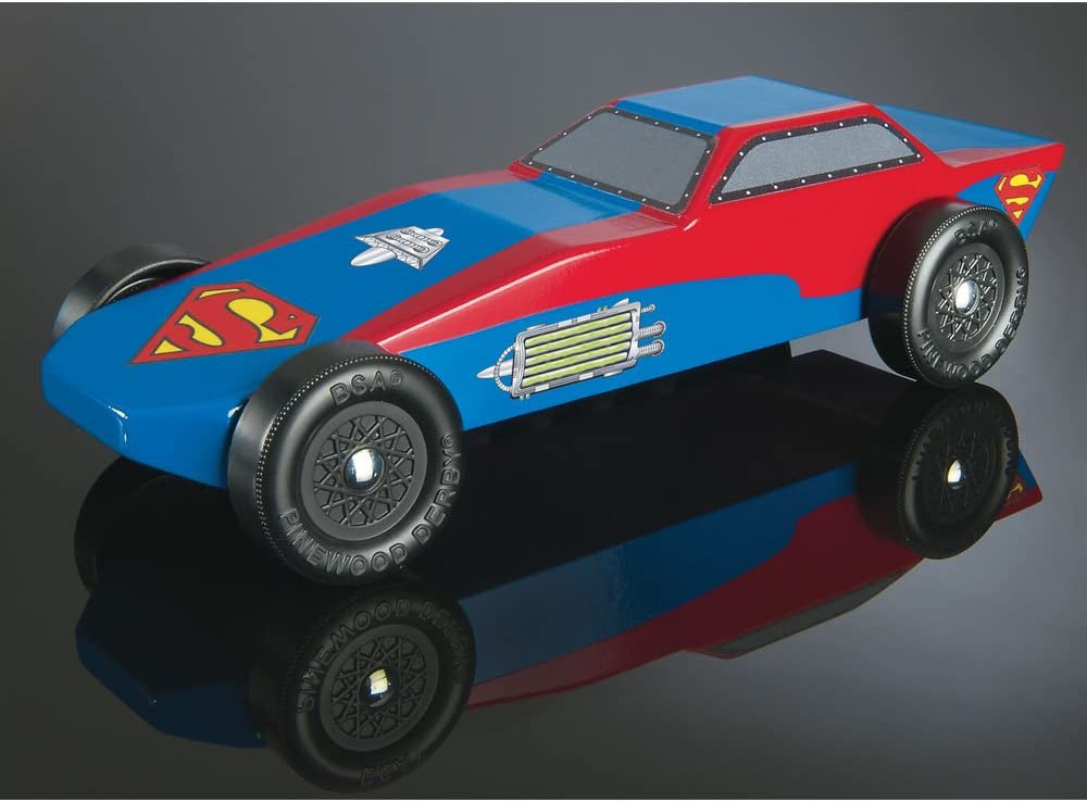 Revell 659404 BSA PWD Pinewood Derby Superman Racer Kit