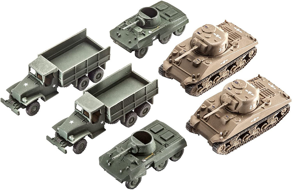 Revell 803350 Us Army Vehicles WWII Skill 4