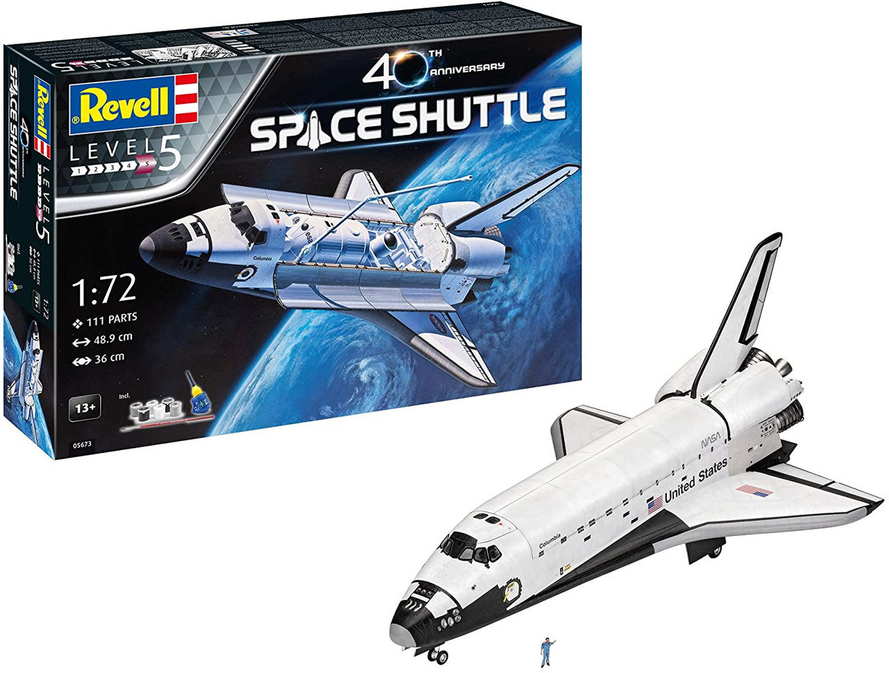 Revell 805673 Space Shuttle 40th Anniversary - Skill 5