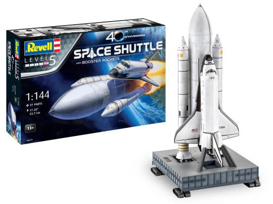 Revell 805674 Space Shuttle With Booster Rockets 40th Anniversary - Skill 4
