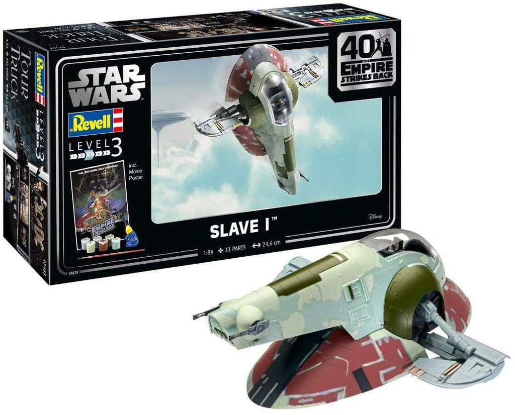 Revell 805678 Slave I - 40th Anniversary - Star Wars - Skill 3