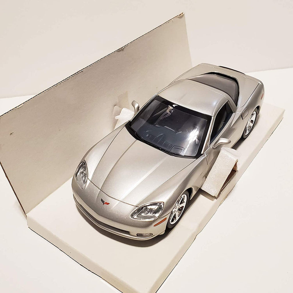 Revell 850965 Silver 2006 Corvette Coupe PRE-Built Promo Car Model