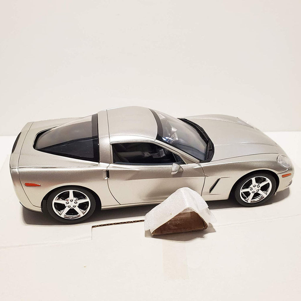 Revell 850965 Silver 2006 Corvette Coupe PRE-Built Promo Car Model