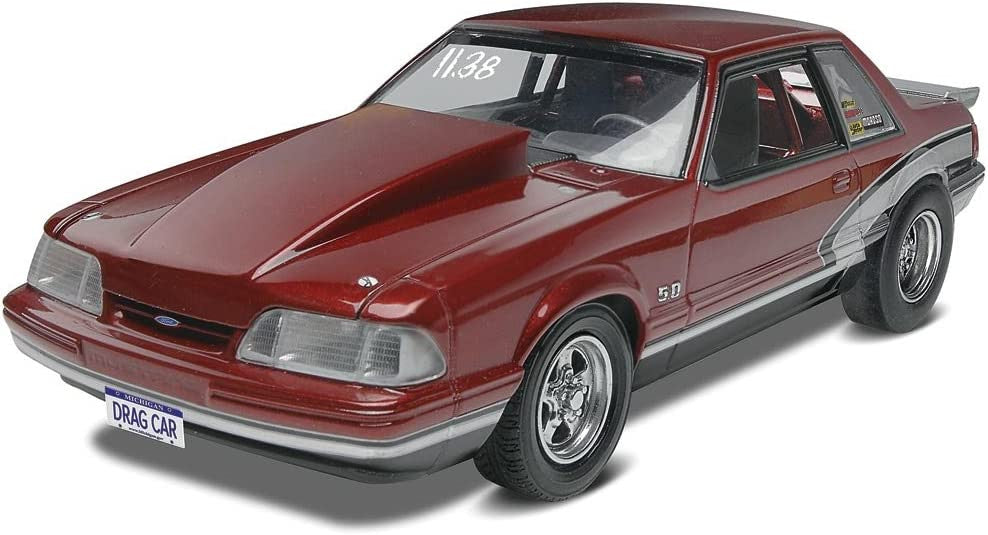Revell 854195 90 Mustang Lx 5.0 Drag Racer - Skill 3