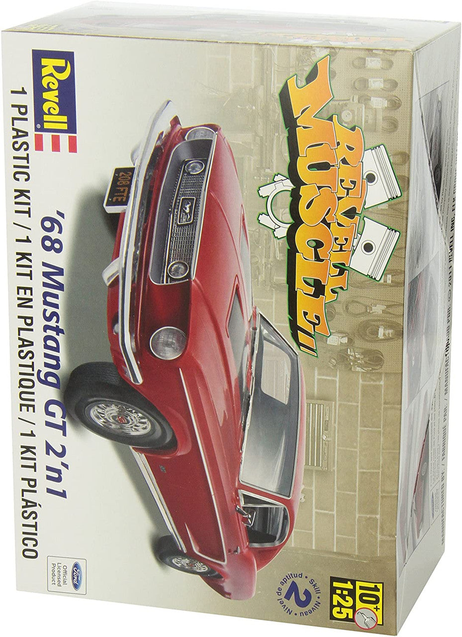 Revell 854215 '68 Mustang GT 2n1 1/25