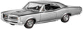 Revell 854479 66 Pontiac Gto - Skill 4
