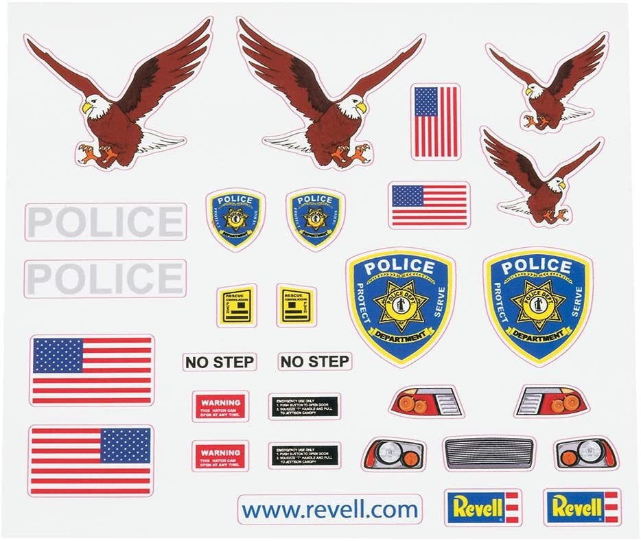 Revell 8682 BSA Pwd Peel & Stick Decal J