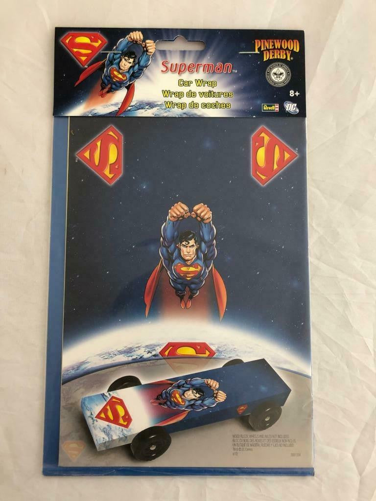 Revell 9411 Bsa Pwd Superman Car Wrap Decal