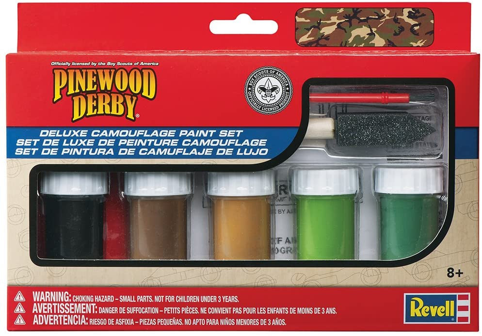 Revell 9425 Bsa Pwd Delux Paint Set Camouflage