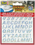 Revell 9446 Bsa Pwd Peel & Stick Hologram Decal Numbers