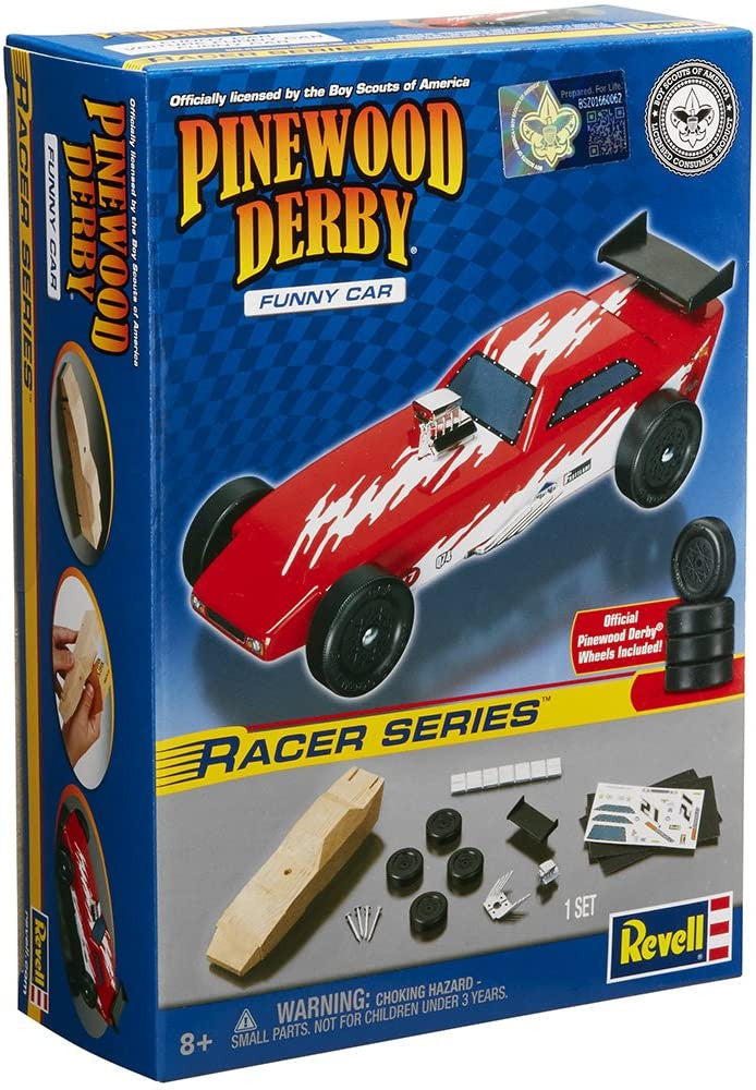 Revell 9636 BSA Pwd Pinewood Derby Funny Car Racer Kit