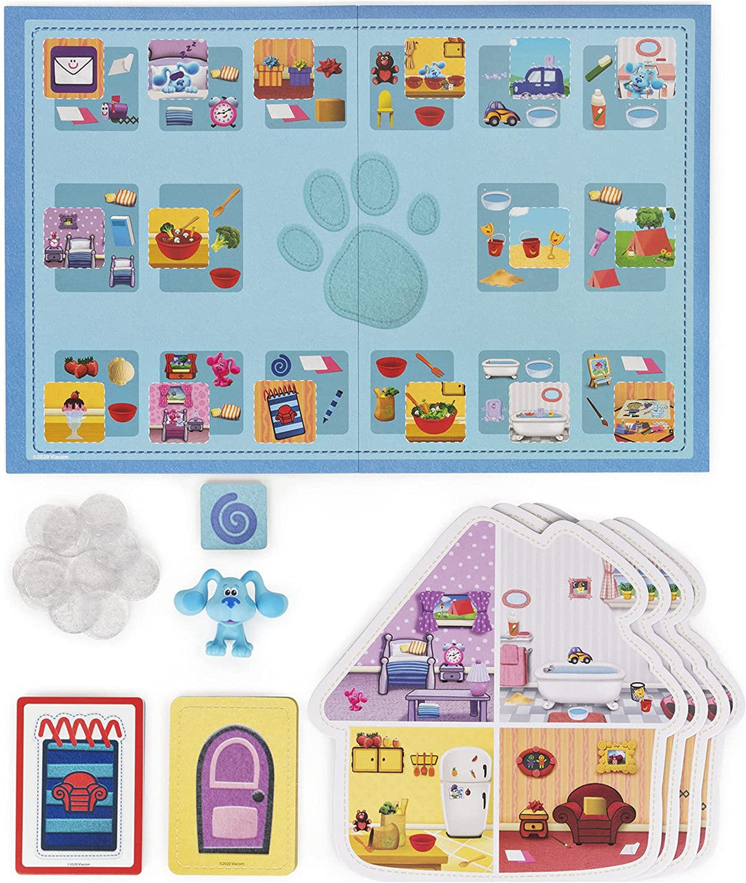 Spin Master 31391 Nickelodeon Blue's Clues Find The Clues - Matching Board Game