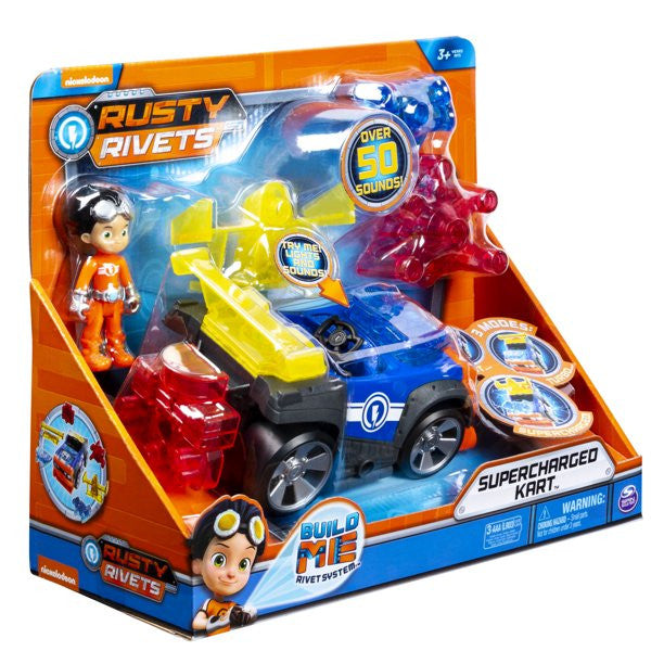 Spin Master 54356 Rusty Rivets Supercharged Kart