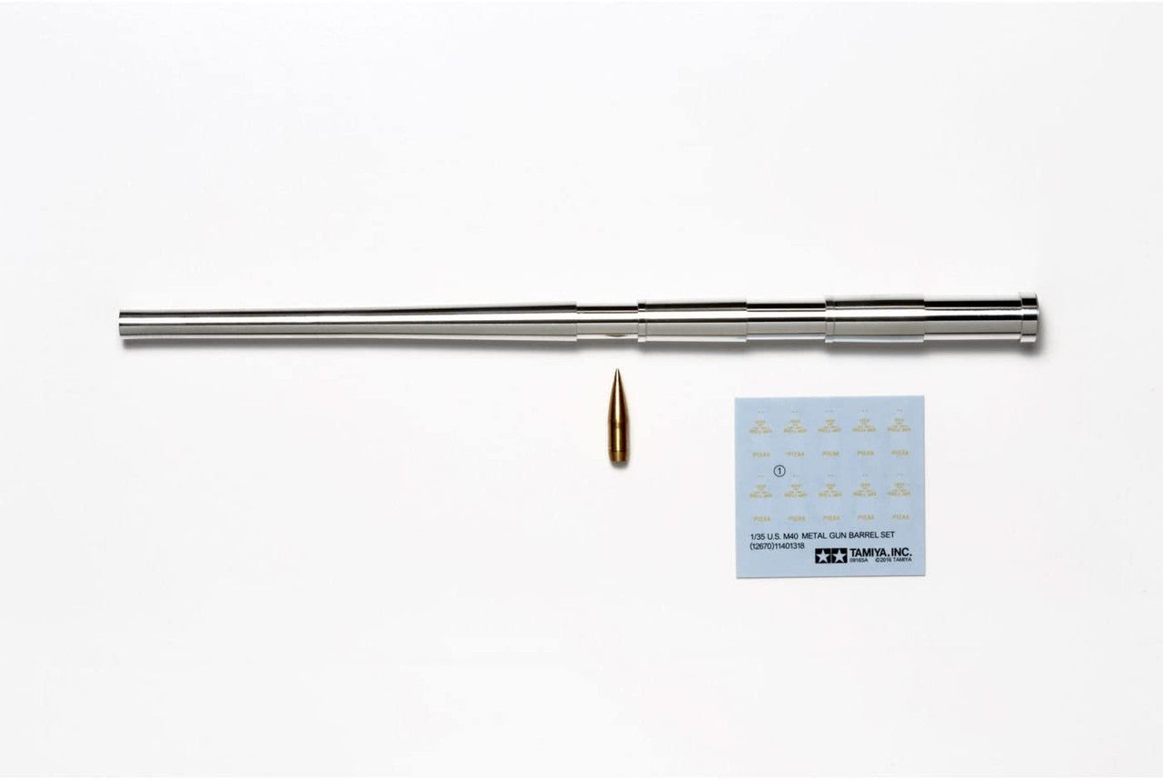 Tamiya 12670 1:35 U.S. M40 Metal Gun Barrel Set