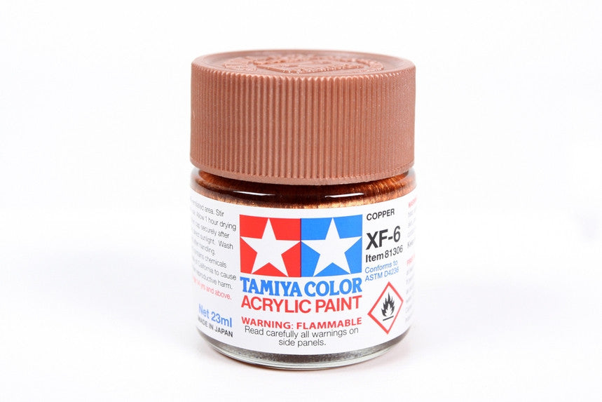 Tamiya 81306 Large Acrylic XF-6 Copper - 23ml