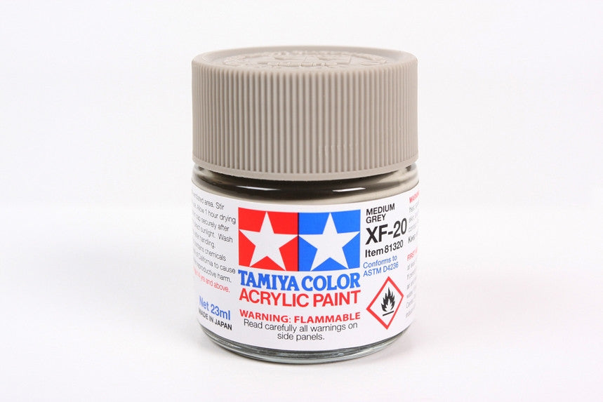 Tamiya 81320 Large Acrylic XF-20 Medium Grey - 23ml