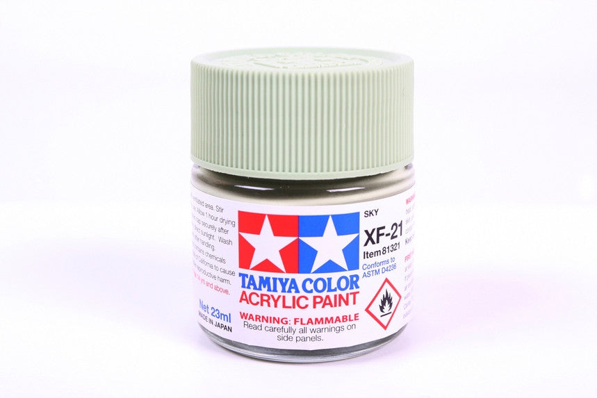 Tamiya 81321 Large Acrylic XF-21 Sky - 23ml