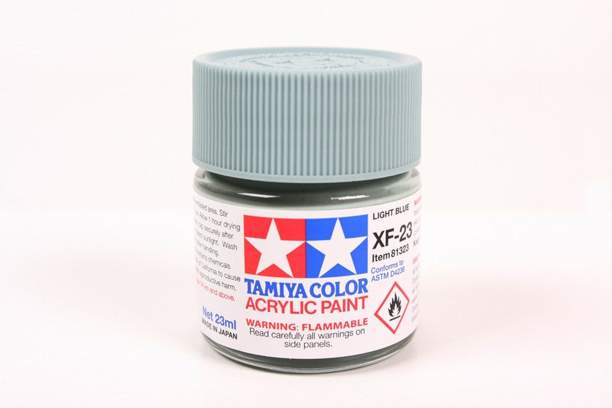 Tamiya 81323 Large Acrylic XF-23 Light Blue - 23ml