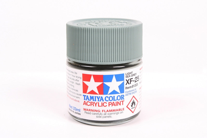 Tamiya 81325 Large Acrylic XF-25 Light Sea Gray - 23ml