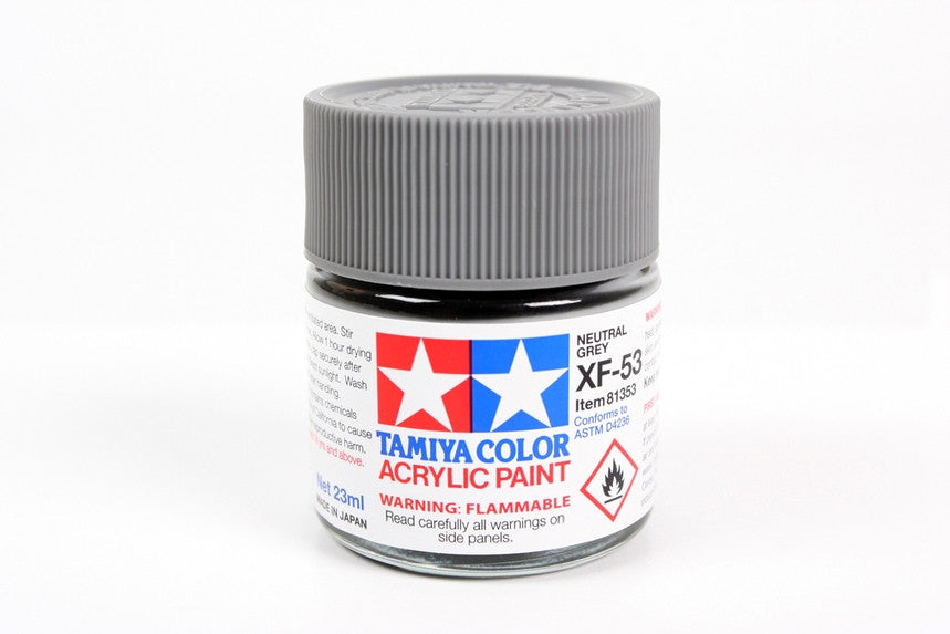 Tamiya 81353 Large Acrylic XF-53 Neutral Gray - 23ml