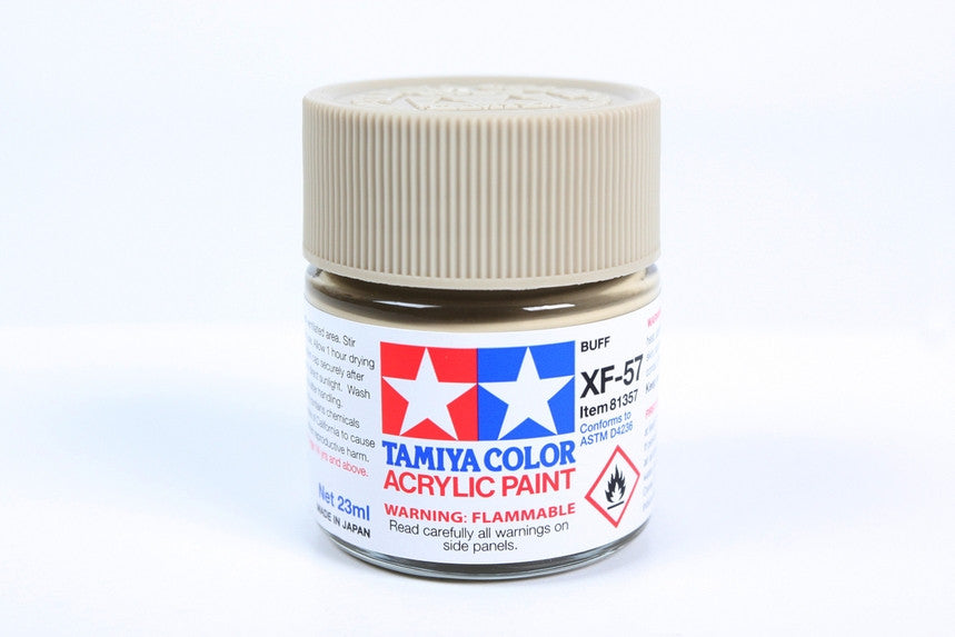 Tamiya 81357 Large Acrylic XF-57 Buff - 23ml