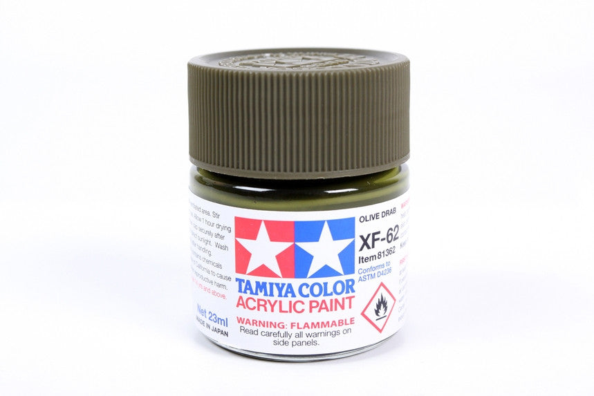 Tamiya 81362 Large Acrylic XF-62 Olive Drab - 23ml