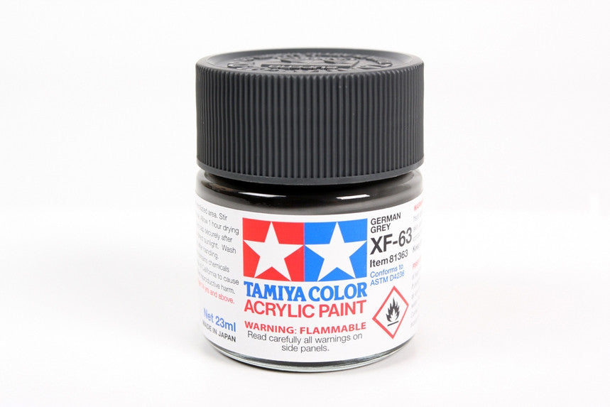 Tamiya 81363 Large Acrylic XF-63 German Gray - 23ml