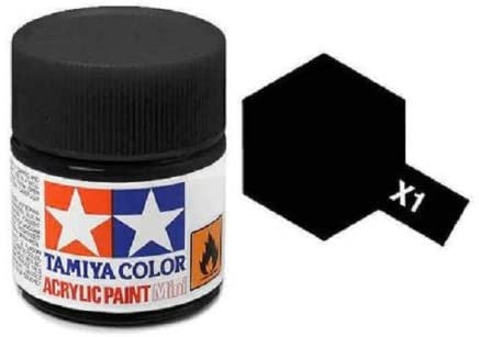 Tamiya 81501 Mini Acrylic X-1 Black/10ml