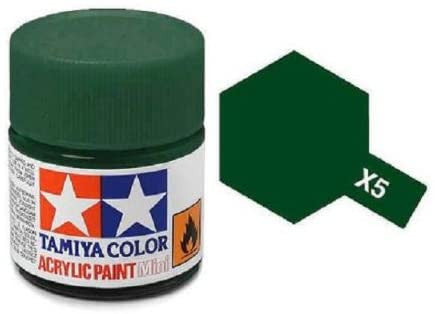 Tamiya 81505 Mini Acrylic X-5 Green/10ml