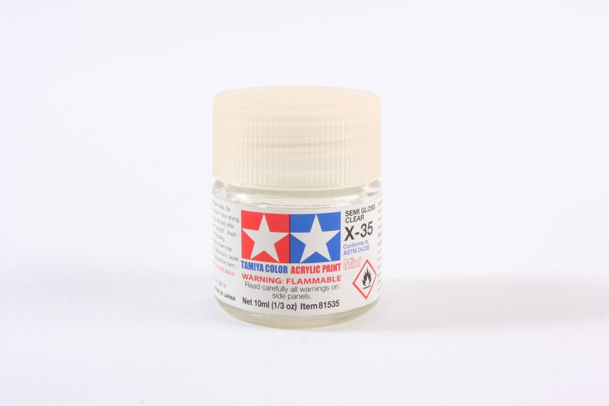 Tamiya 81535 Mini Acrylic X-35 SG Clear