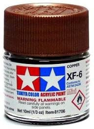 Tamiya 81706 Mini Acrylic XF-6 Copper/10ml